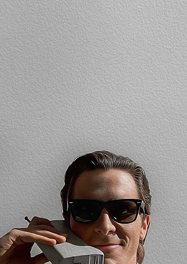 Man in Sunglasses on Phone