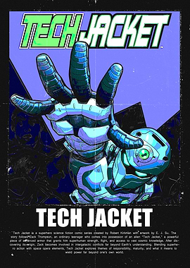 Tech Jacket Comic Cover