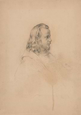 Pencil Sketch Portrait of a Man