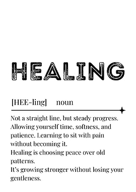 Definition of Healing