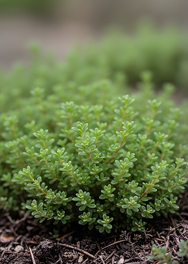 Close-up of a Thyme Plant