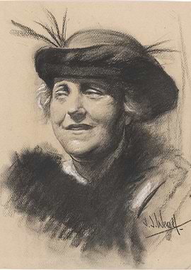 Portrait of a Woman in a Hat