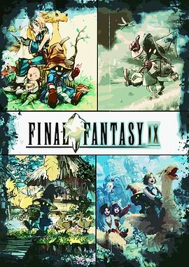 Final Fantasy IX Collage