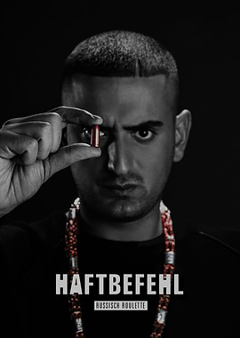 Man holding a bullet