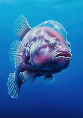 Surreal Fish Portrait