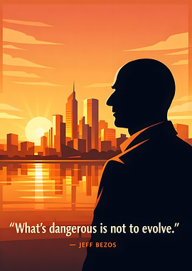 Jeff Bezos Quote on Evolution