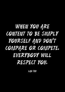 Lao Tzu Quote on Self-Respect