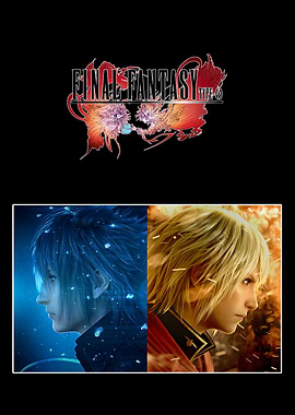 Final Fantasy Type-0 Logo and Characters