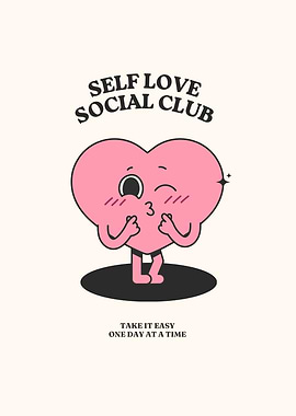 Self Love Social Club Heart