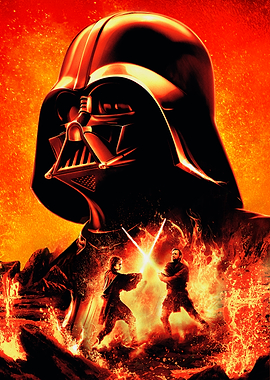 Mustafar's Fiery Embrace