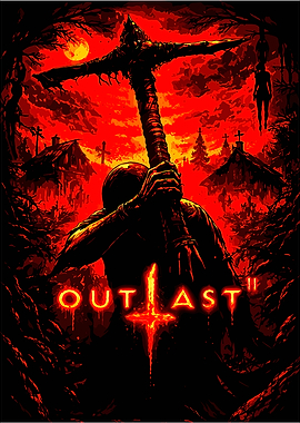 Outlast II Game Poster