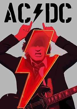AC/DC Lightning Bolt Rocker