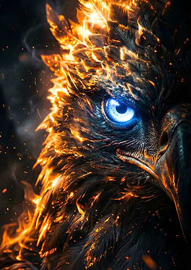 Fiery Phoenix Eye