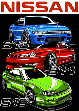 Nissan S13, S14, S15 Cars