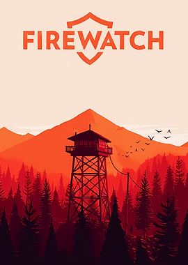 Firewatch Game Poster