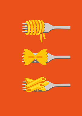 Forks with Pasta