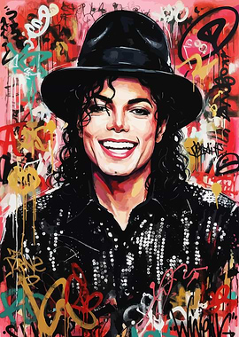 Michael Jackson Graffiti Art
