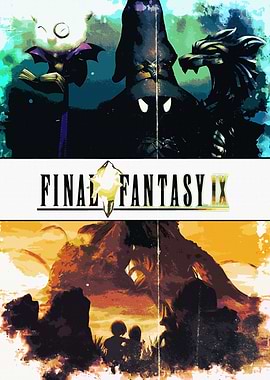 Final Fantasy IX Poster Art