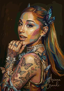 Ariana Grande Butterfly vintage