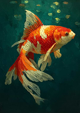 Goldfish Painting