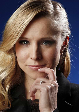 Kristen Bell Close-Up Portrait