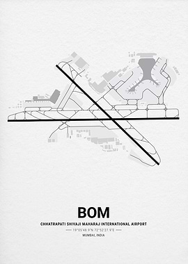 Chhatrapati Shivaji Maharaj International Airport Map