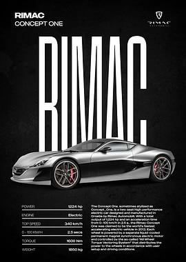 Rimac Concept One Electric Car