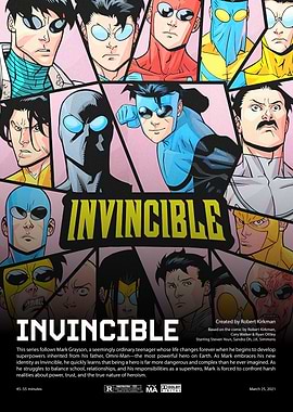 Invincible Comic Poster