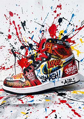 Graffiti Sneakers