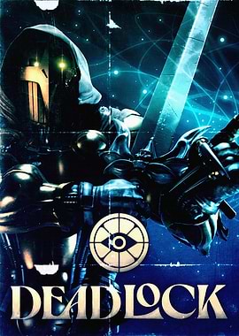 Deadlock Sci-Fi Character with Sword