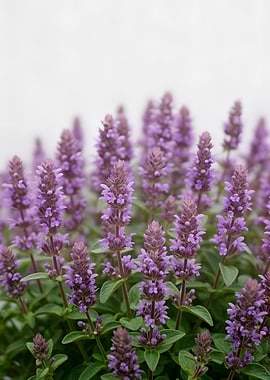 Purple Flowers in Bloom