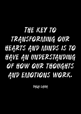 Dalai Lama quote on transformation