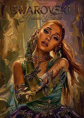 Ariana Grande Vintage art