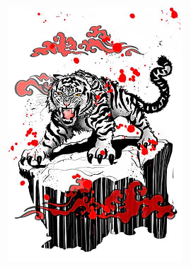 Fury of the white tiger