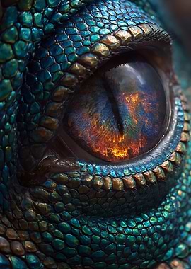 Dragon Eye Close-up