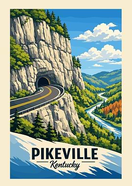 Vintage Travel Pikeville Kentucky