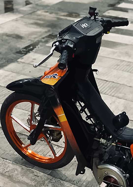 Customized Motorcycle Front End