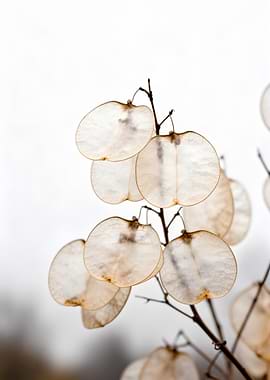 Dried Lunaria Seed Pods