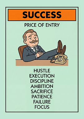 Success Monopoly Card