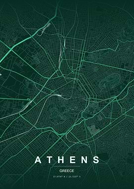 Athens Map