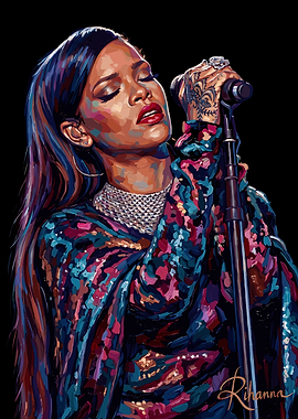Rihanna Performing Live