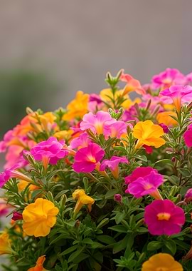 Vibrant Calibrachoa Flowers in Bloom