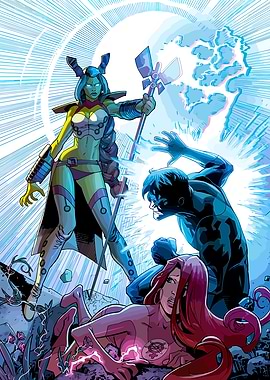 Superheroes in Battle