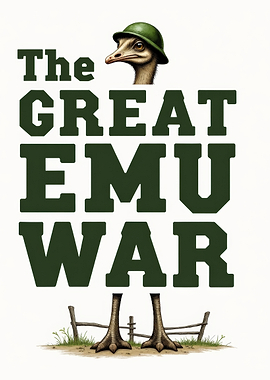 The Great Emu War Poster