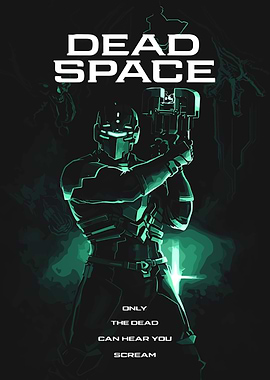 Dead Space Pixel Art Poster