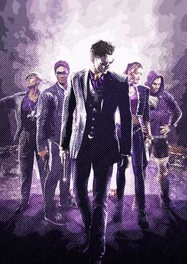 Saints Row Gang Posing