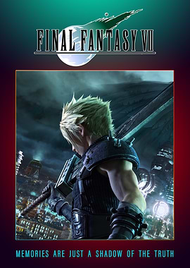 Final Fantasy VII Cloud Strife Poster