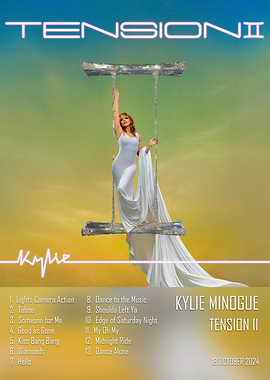 Kylie Minogue Tension II Album Art