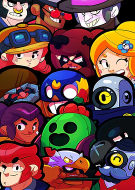 Brawl Stars Character Montage
