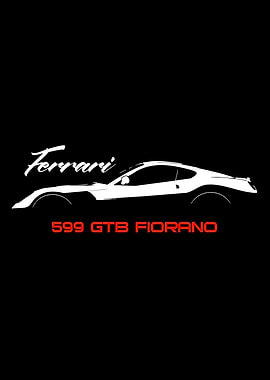 Ferrari 599 GTB Fiorano Silhouette